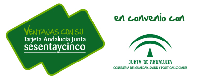 Tarjeta sesentaycinco Junta De Andalucía